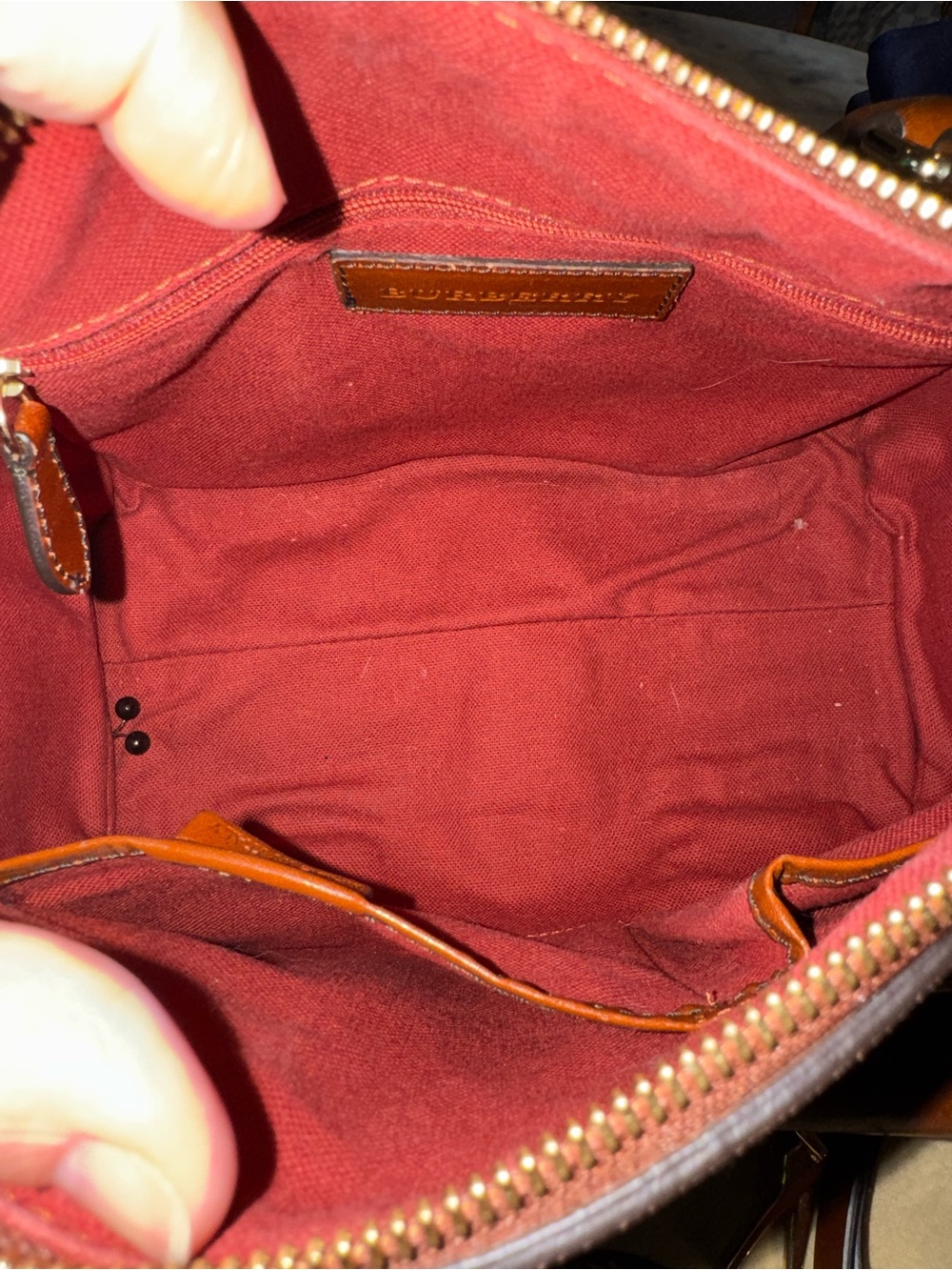 Burberry Alchester Canvas Bag- Medium - Picture 15 of 15